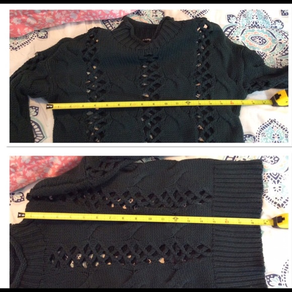🌙 NWOT Cable Knit Sweater - Picture 3 of 4